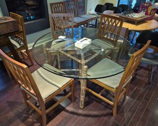 MCM Bamboo Dining table