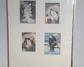Japanese woodblock prints