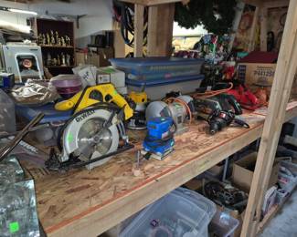 Dewalt worm drive saw Bench grinder