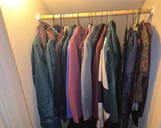 Vintage men's and women's clothes