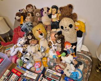 Vintage stuffed toys