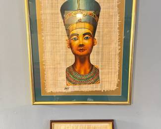 Matt Papyrus Egyptian Art
