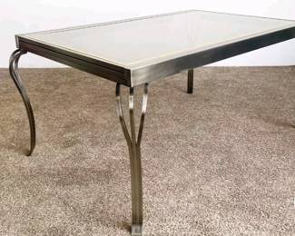 Design Institute of America Dining room Set ... Expandable Glass-top