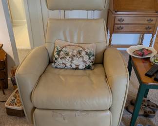 Leather Recliner Chair