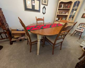 Dining Table & 4 Chairs