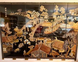 Chinese Coromandel Screen