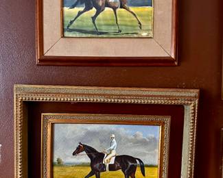 F. M. Ashley Watercolor
Reproduction of 19th. Century Oil