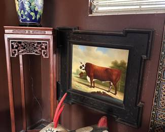 Alike Folk Art Goat
Fernstand Beautiful Lamo
Reproduction of 18th Century Oil