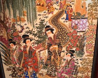 Japanese Porcelain Picture