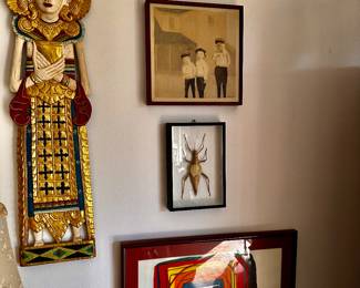 Karl Ariel signed Litho
Balinese Wood Carved Deity