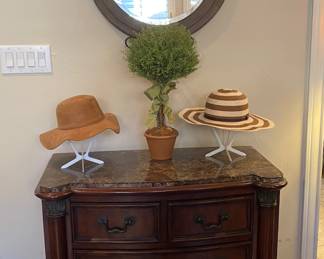 Drexel heritage marble top chest