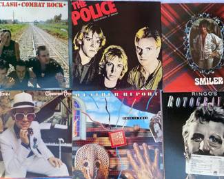 Really fun vintage vinyl collection