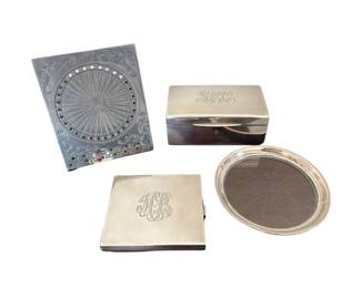 Sterling Silver and Silver Plated Personal Items