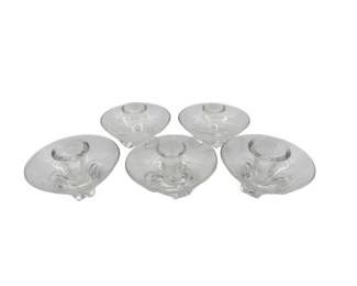 Steuben Candle Holders