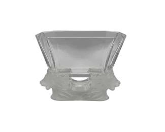 Lalique France Venise Crystal Vase