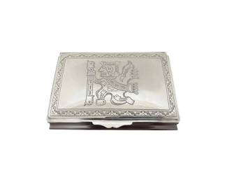 Sterling Silver Snuff Box