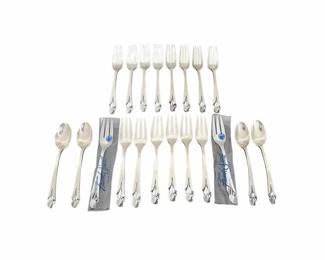 Frank W. Smith Woodlily Sterling Silver Flatware Collection