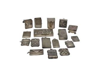 Sterling Silver Stamp Boxes