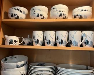 Large set of Dansk dinnerware