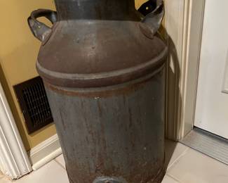 Old milk jug