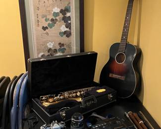 Music items and cameras