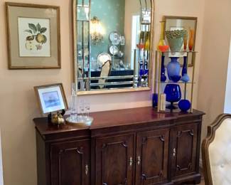 Century furniture Chippendale credenza. 