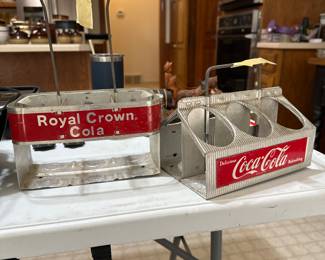 Vintage soda bottle carrier Coca Cola 
