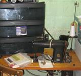 old heavy duty sewing machine