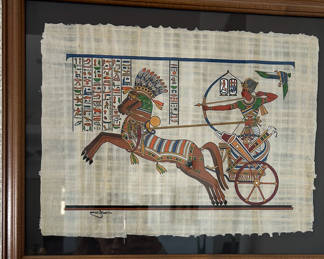 Papyrus King TutanKamun