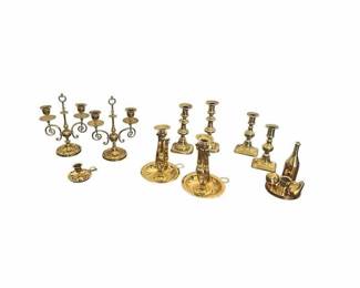 Brass Candlestick Collection