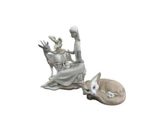Lladro Figurines, Set of 2