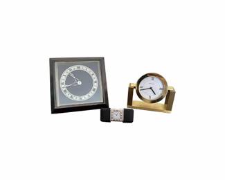 Tiffany & Co Clocks, Set of 3