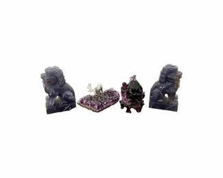 Amethyst Desk Accessories