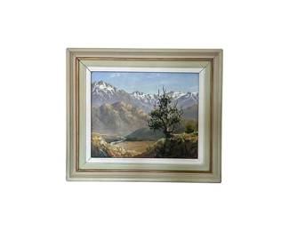 Landscape Painting, Signed Lower Right