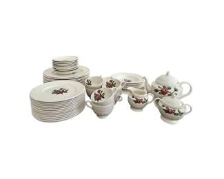 Collection of Wedgwood "Moss Ross" China, 53 Pieces