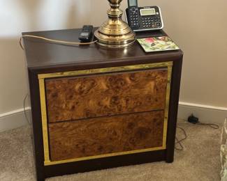 Nightstand 23"H 16"D 26"L