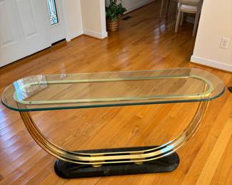 Entry Table or Hallway Table 27"H 16"D 53"L This piece is Matching with 3 other pieces