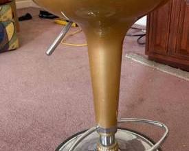 Gold Bar Stool