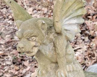 Concrete gargoyle