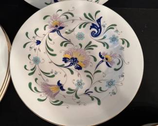 Coalport bone china, 'Pageant' pattern