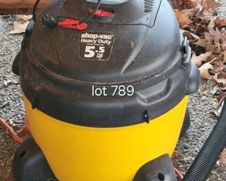 Large shop vac