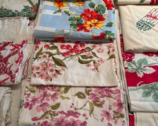 Vintage tablecloths