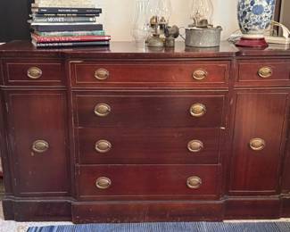 Mahogany sideboard