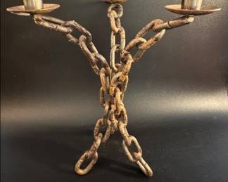Many unique design candleholders