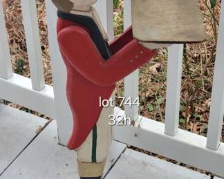 Wooden decorative butler stand