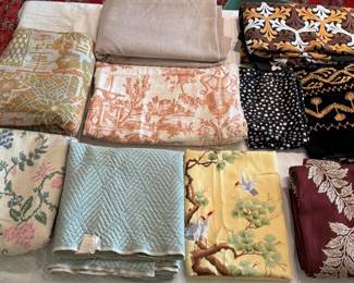 Vintage upholstery fabric