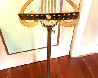 Brass music stand