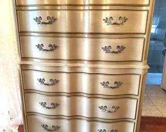 French Provincial chest of drawers