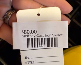 Smithey Cast Iron Skillet