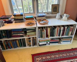 Bookshelves, Books